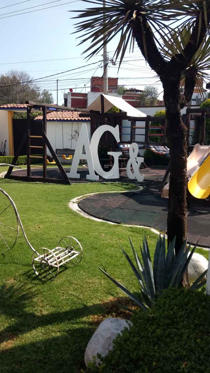 El jardín del salón 1