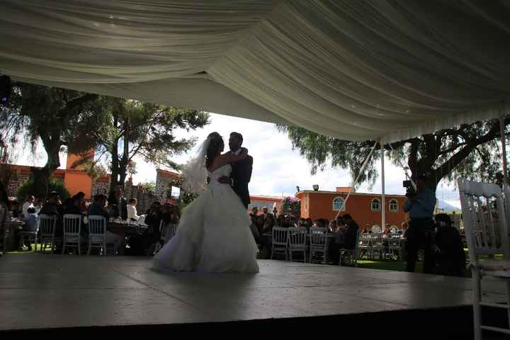 En plena boda