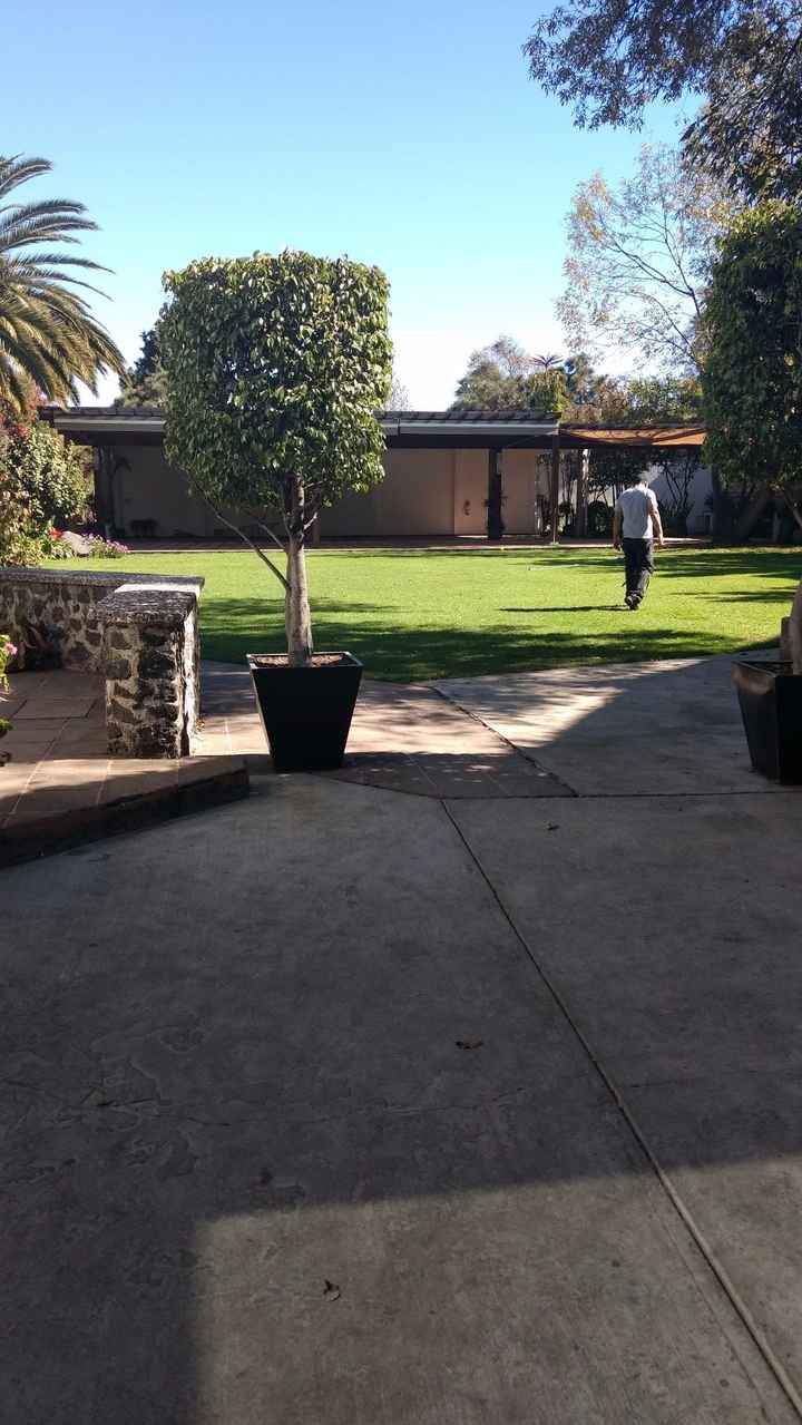 Desde el área de cocina