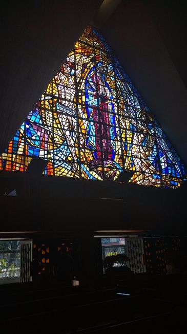 vitrales de la fachada