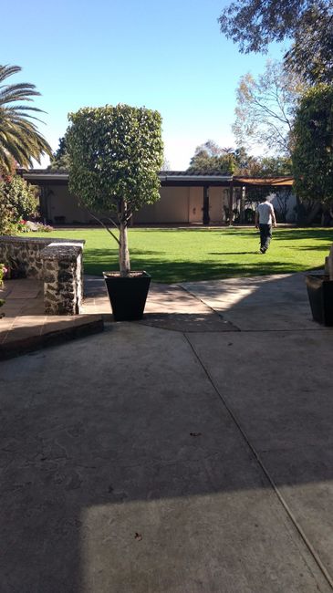 Desde el área de cocina