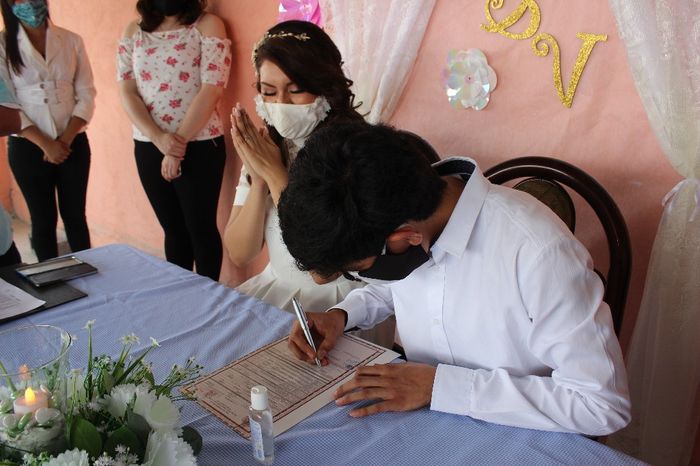 Ya soy señora 🤭 me casé por el civil 🥺🥰 2