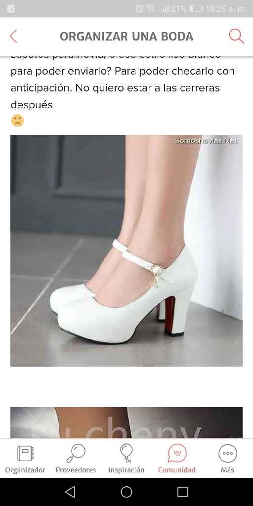 👠 Comparte una foto de tus zapatos inspiración 👠 - 1