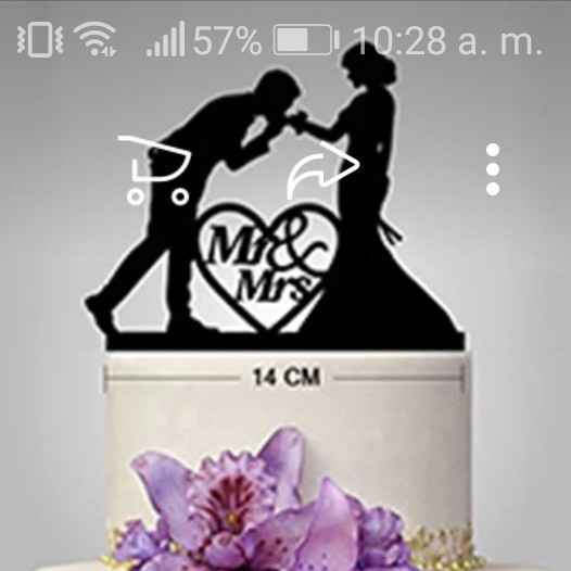 Pastel de boda: Cake Topper - 1