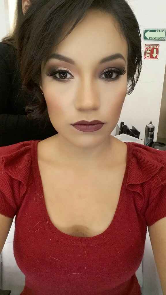  Prueba de maquillaje... Check! ✔ - 1
