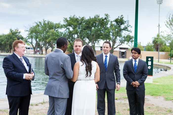 entregando a la novia