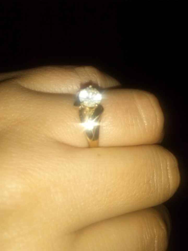 Les presento mi anillo de compromiso!! - 1