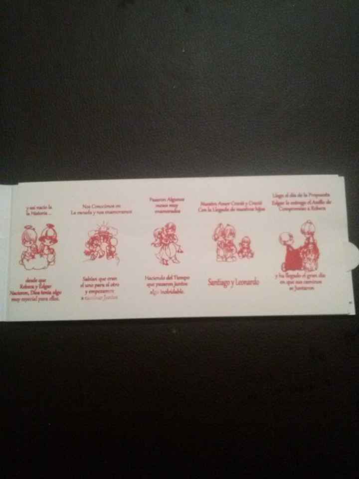 Por fin me entregaron mis invitaciones. - 3