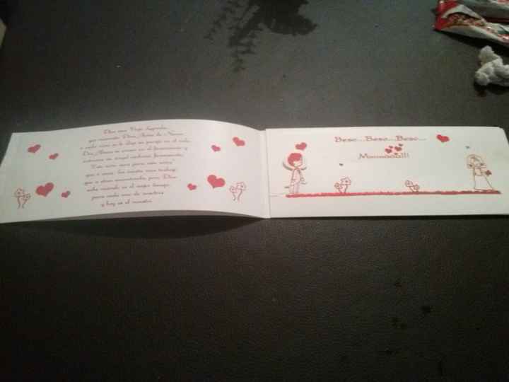 Por fin me entregaron mis invitaciones. - 5