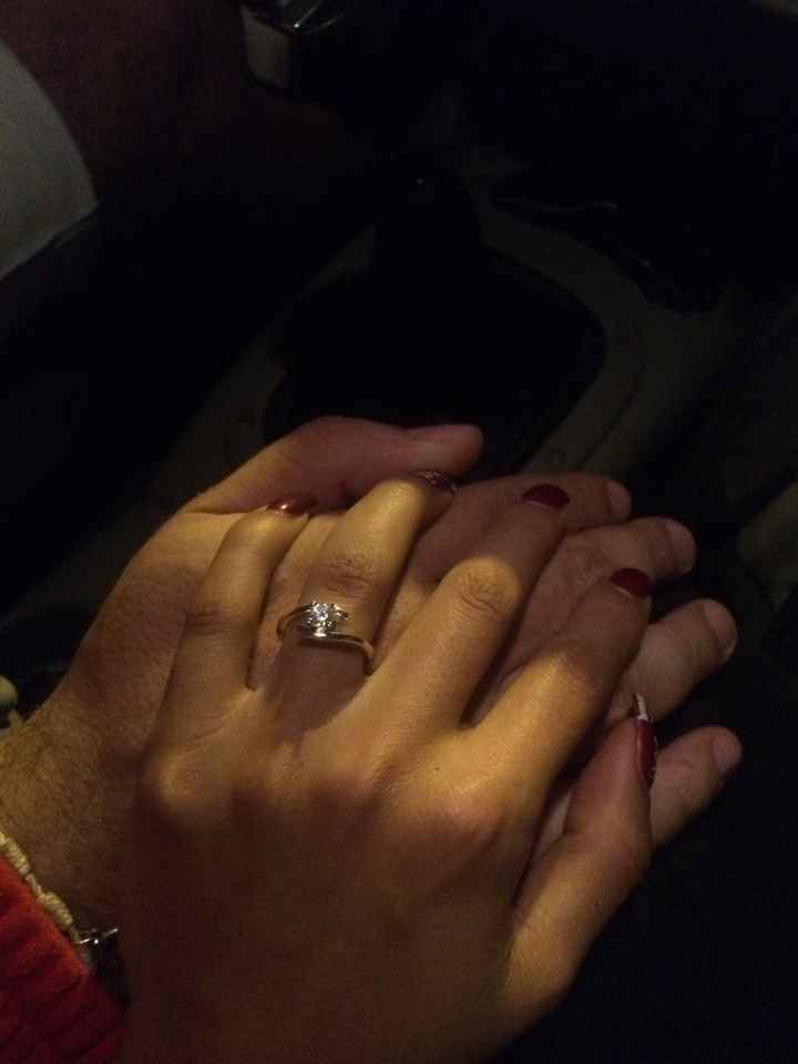 Anillo de pre compromiso  - 1
