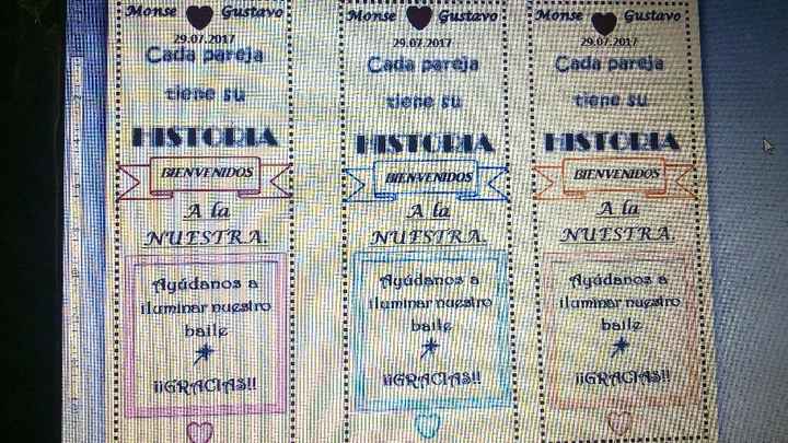 Etiquetas y sello... todo personalizado - 3