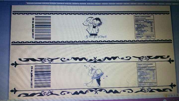 Etiquetas y sello... todo personalizado - 4