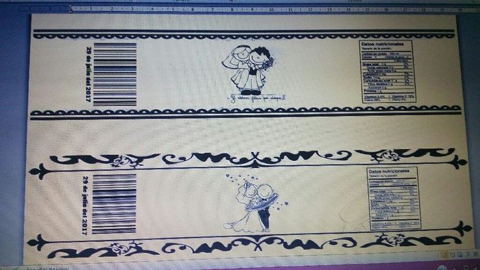 Etiquetas y sello... todo personalizado - 4