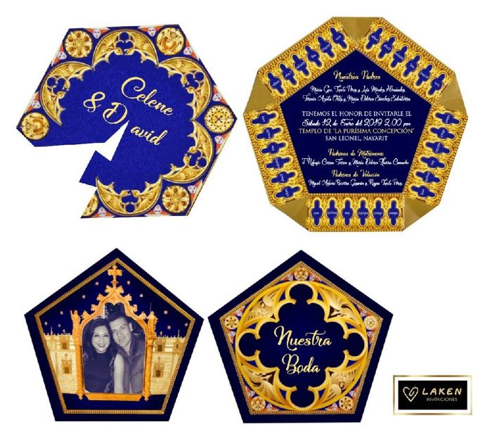 Prueba de nuestras invitaciones potterhead - 1
