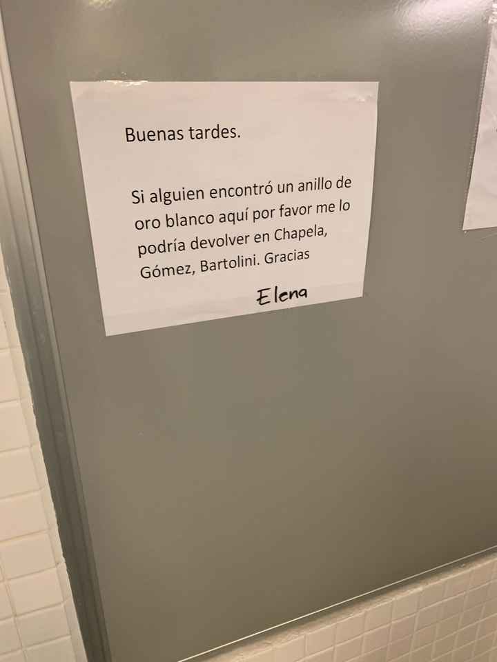 Anillo perdido 🤯 - 1