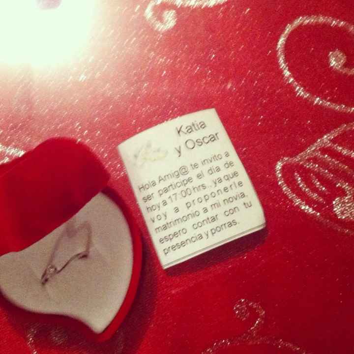 Propuesta matrimonial  - 2