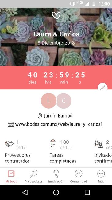 Ha 40 días 👰 saquen contadores - 1