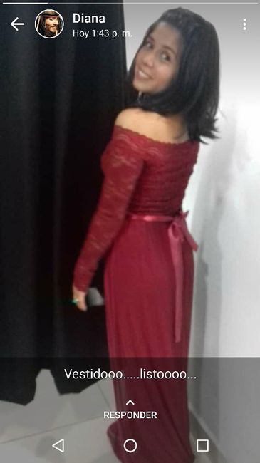 Vestidos de mis Damas ❤️ - 1