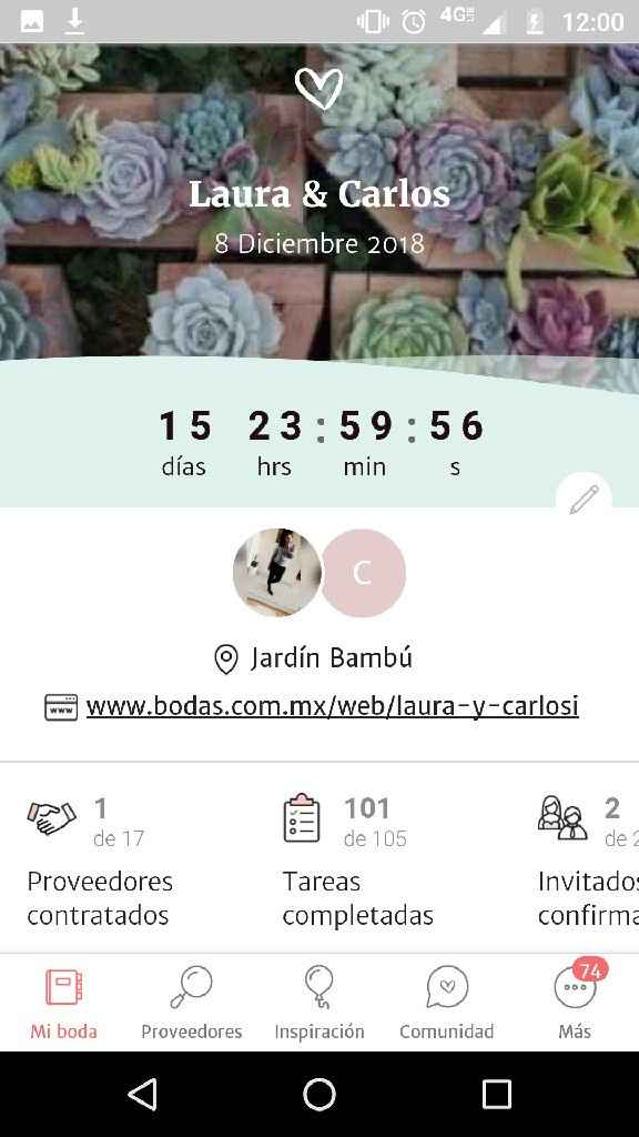 Oficial mente 15dias ❤️😍😭🙋🏻‍♀️🙋‍♂️ - 1