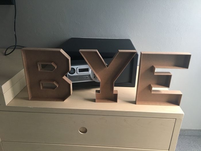 Letras mdf para sesión preboda - 4