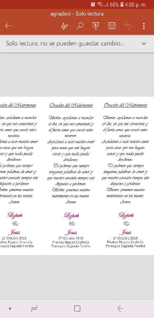 ¿recuerditos para Después de la Misa? - 1