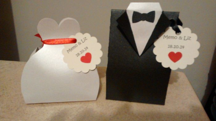 Nuestras cajitas de novio y novia L&G - 7