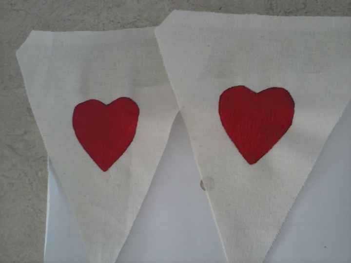 Nuestros banderines/ guirnaldas L & G - 2