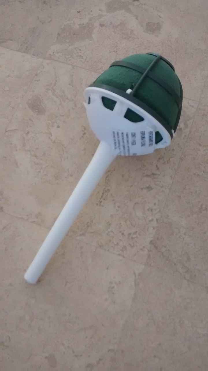 Avance 1 de nuestros centros de mesa L & G  - 2