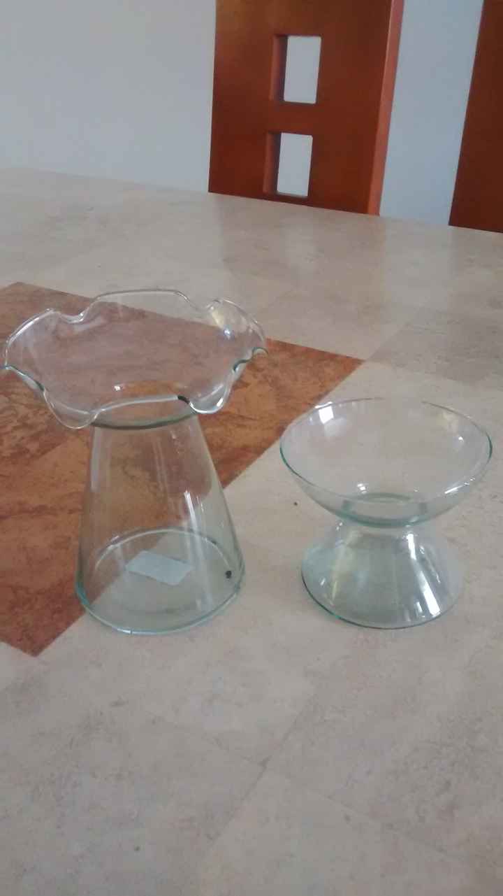 Avance 1 de nuestros centros de mesa L & G  - 3