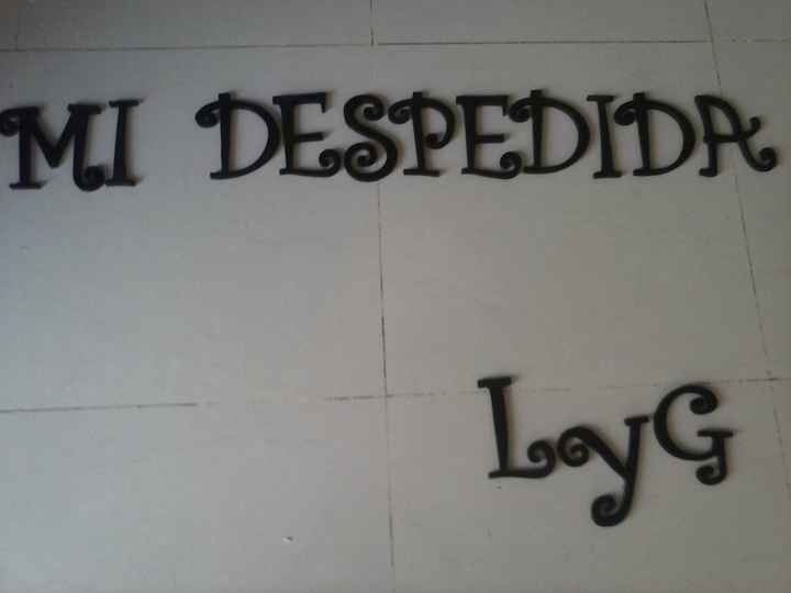 Mi photobooth de la despedida L & G  - 1