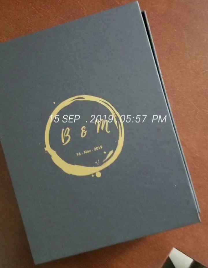 Invitaciones elaboradas por los novios - 3
