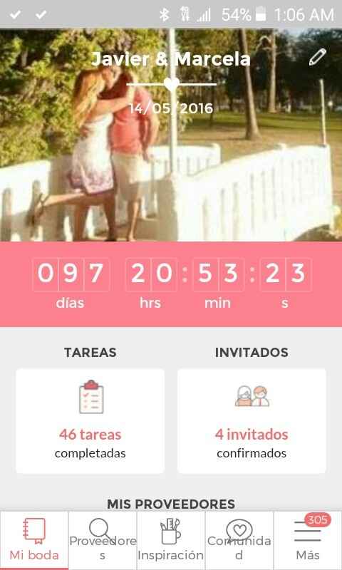 97 días para mi boda - 1