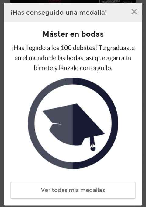 me gradué de novia 