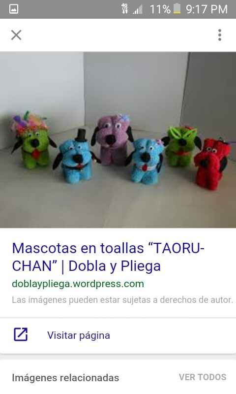 Monitos de toalla para recuerdo - 6