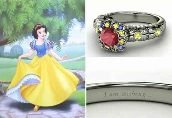 Anillos de compromiso inspirados en las princesas de disney - 3