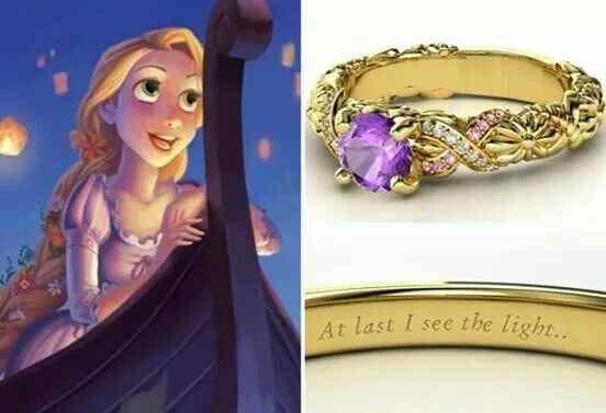 Anillos de compromiso inspirados en las princesas de disney - 7