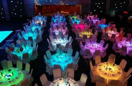 Bodas de colores: color neon - 1