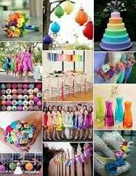 Bodas de colores: color neon - 3