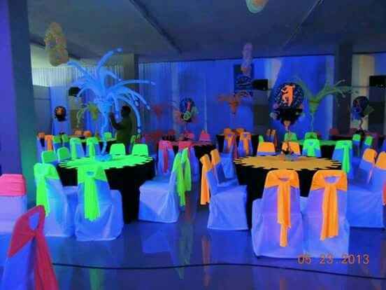 Bodas de colores: color neon - 7