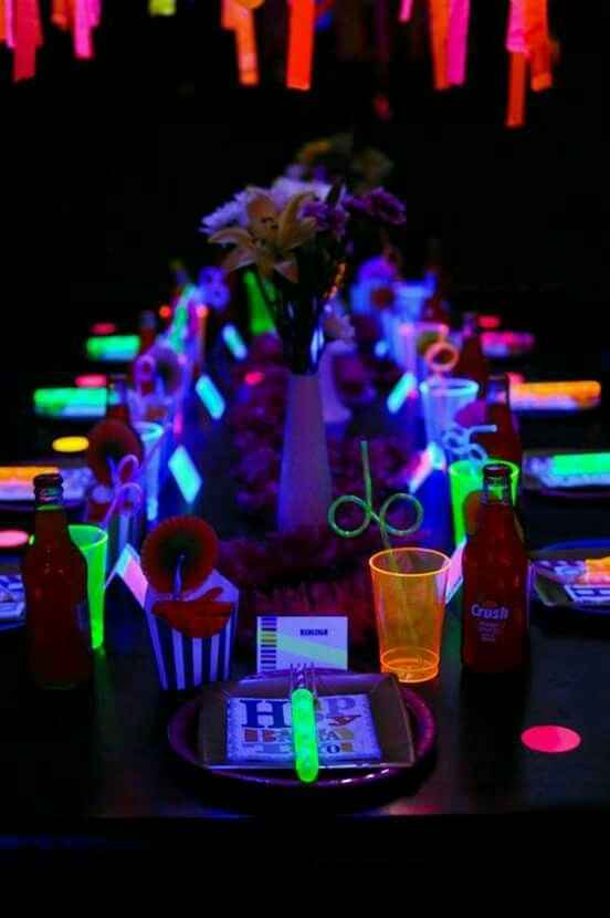 Bodas de colores: color neon - 8