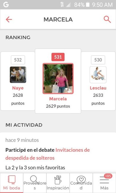 ¿qué lugar ocupas? - 1