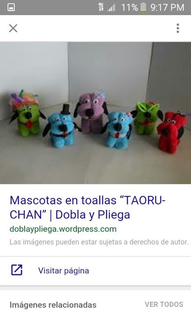 Monitos de toalla para recuerdo - 6