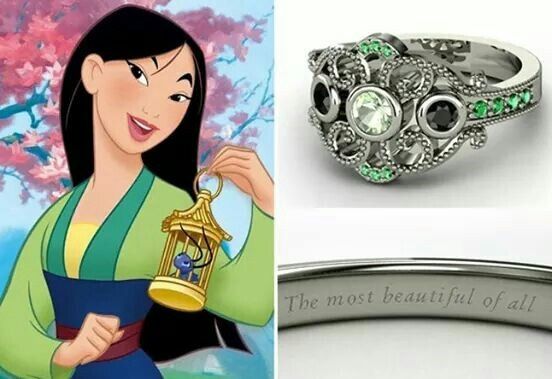 Anillos de compromiso inspirados en las princesas de disney - 8