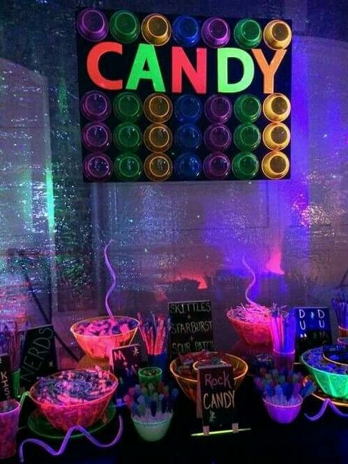 Bodas de colores: color neon - 5