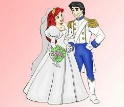 Las princesas vestidas de novia - 7