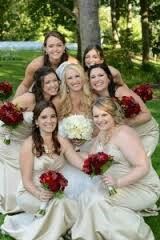 Bodas de colores: color champage /rojo - 10