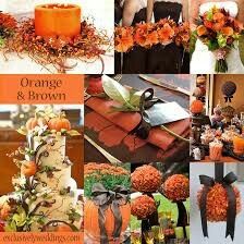 Bodas de colores :naraja/café y naranja/rosa y naranja /morado - 5