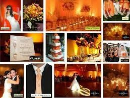 Bodas de colores :naraja/café y naranja/rosa y naranja /morado - 7