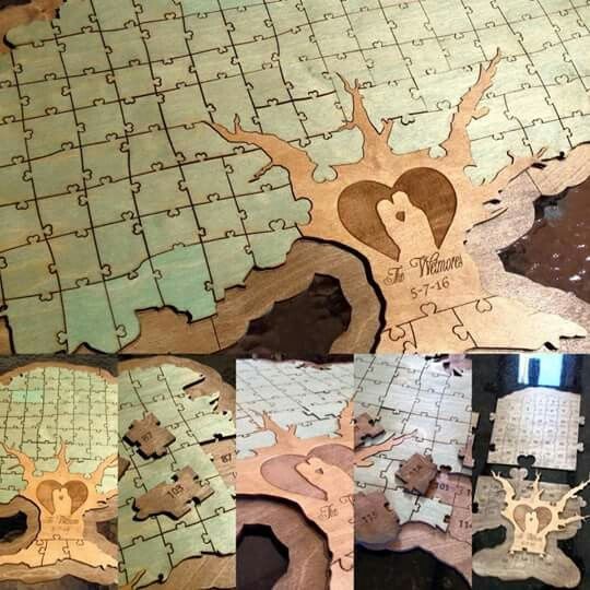 Un álbum de firmas de rompecabezas - 2