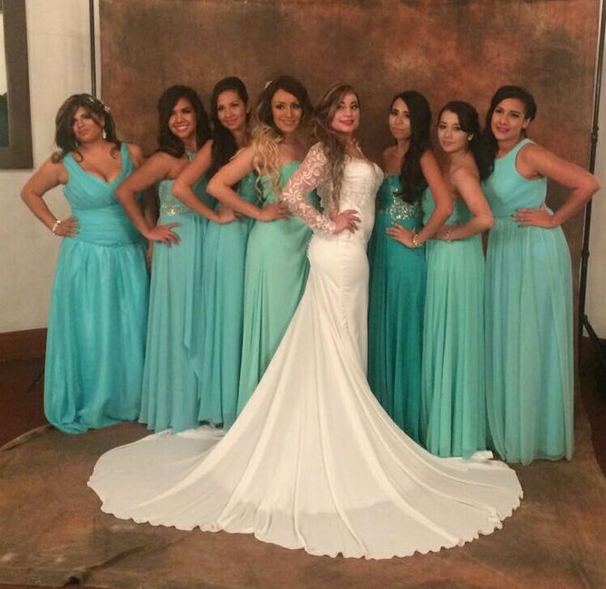 Amo a mis damas, me dieron el si. - 1